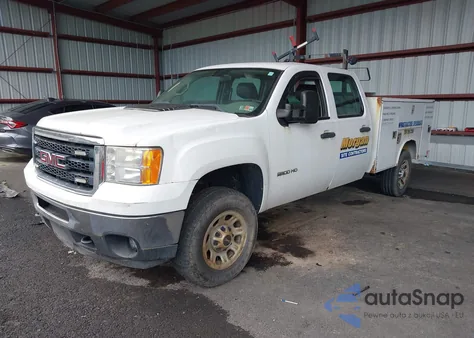 2014 GMC Sierra 2500Hd Work Truck z USA, uszkodzony, nr VIN 1GD12ZCG5EF163030
